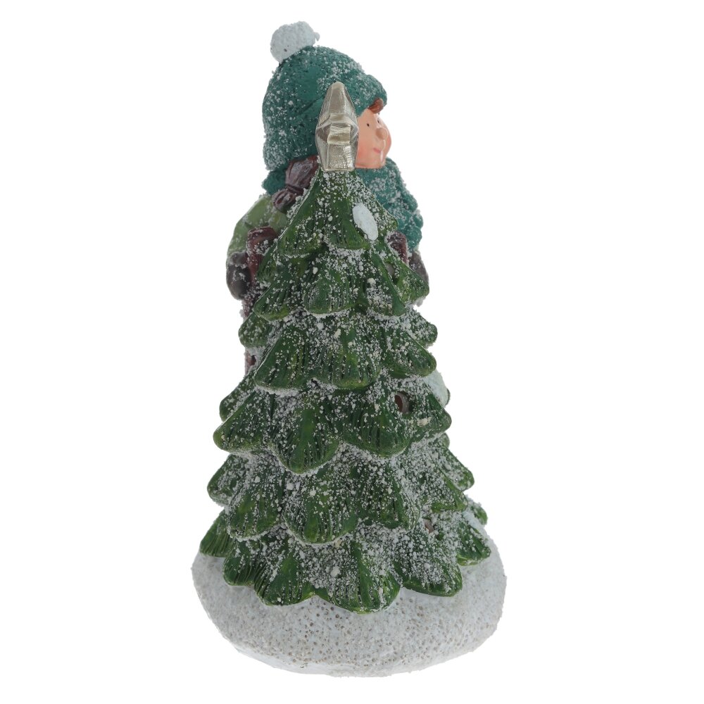 фигурка декоративная с подсветкой домик, l14,5 w13 h18,5 см (2хlr44). статуэтка с подсветкой ель. фигурка елка с подсветкой. статуэтка с подсветкой ель. фигурка neon-night ель со снежинками 31 см.