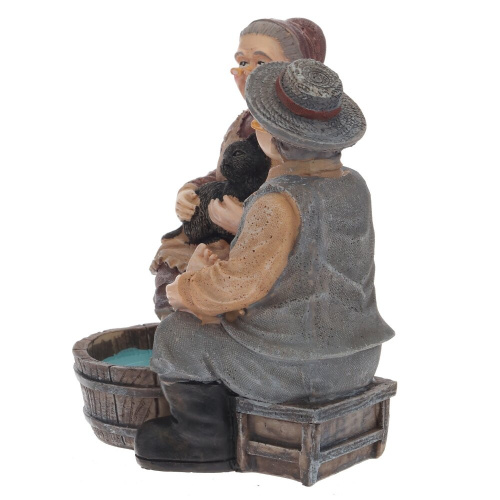 Фигурка декоративная "Бабушка с дедушкой", L11,5 W9,5 H12 см, 2в. фото 5