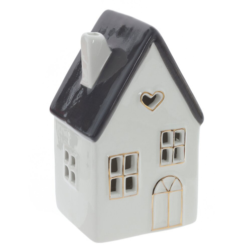 Изделие декоративное "Домик" с подсветкой (цена за 1 штуку) (LR44x2), L8,5 W7 H14 см, 2в. фото 3