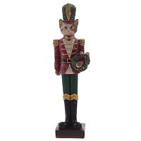 Фигурка декоративная "Солдатик-кот", L5,5 W5 H22,5 см