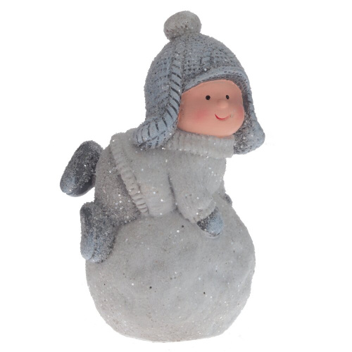 Фигурка декоративная "Ребенок", L11 W8 H14,5 см, 2в. фото 3