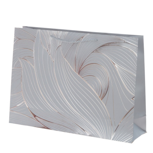 Пакет подарочный L (бумага 210г/м2, блок 12шт), L45 W12 H32 см, 4в. фото 3