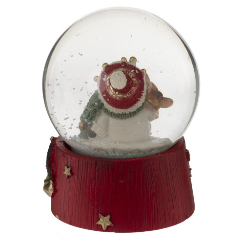 Фигурка декоративная "Снеговик" в стекл шаре, L6,5 W6,5 H8,5 см, 2в. фото 5 Фигурка декоративная "Снеговик" в стекл шаре, L6,5 W6,5 H8,5 см, 2в. фото 5