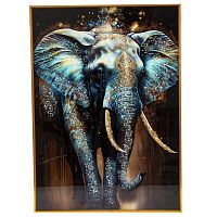 Панно с кристальным декором, L50 W3,5 H70 см