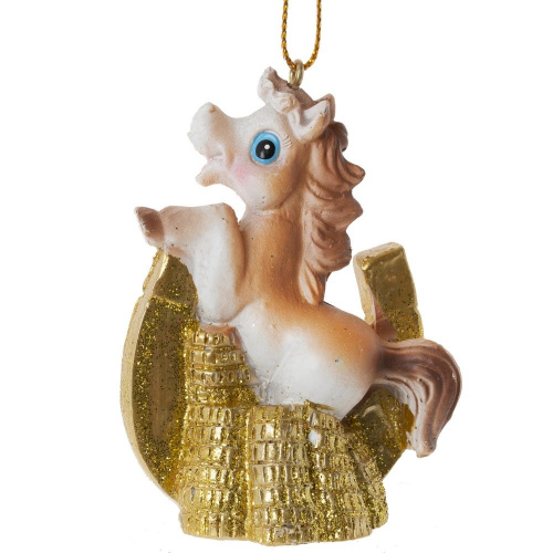 Фигурка декоративная подвесная "Лошадка", L5 W3 H7,5 см, 6в. фото 8 Фигурка декоративная подвесная "Лошадка", L5 W3 H7,5 см, 6в. фото 8