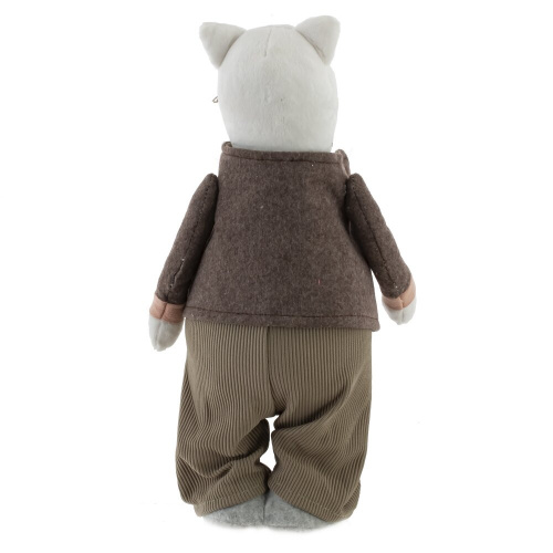 Игрушка набивная "Кот/Кошка", L16 W10 H33 см, 2в. фото 3 Игрушка набивная "Кот/Кошка", L16 W10 H33 см, 2в. фото 3