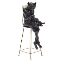 Фигурка декоративная "Кошка", L9,5 W9,5 H27 см