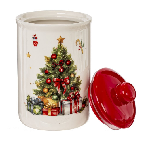 Ёмкость для сыпучих продуктов "Елочка", 680 мл, L10 W10 H16 см фото 2