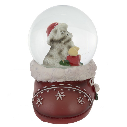 Фигурка декоративная "Котенок" в стекл шаре, D 6.5 см, L8,5 W6,5 H9,5 см фото 2