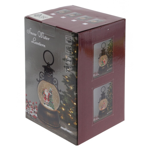 Изделие декоративное "Фонарь" (подсвет, муз, вьюга, 3хААА н/п +USB), D 10 см, L11 W11 H24 см фото 6 Изделие декоративное "Фонарь" (подсвет, муз, вьюга, 3хААА н/п +USB), D 10 см, L11 W11 H24 см фото 6