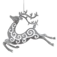 Изделие декоративное подвесное "Олень", L14 W3 H11 см Изделие декоративное подвесное "Олень", L14 W3 H11 см
