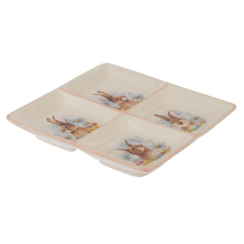 Менажница, L18 W18 H2,5 см фото 3