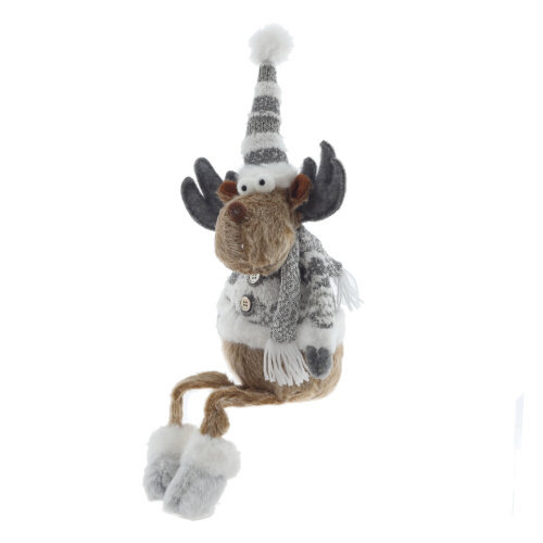 Игрушка набивная "Олень", L17 W15 H59/26 см фото 2 Игрушка набивная "Олень", L17 W15 H59/26 см фото 2