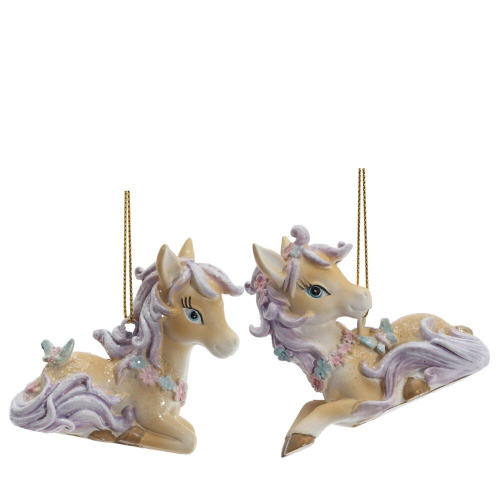 Фигурка декоративная подвесная "Лошадка", L6 W2,5 H6 см, 2в. Фигурка декоративная подвесная "Лошадка", L6 W2,5 H6 см, 2в.