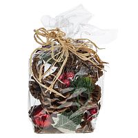 Изделие декоративное " Новогодняя композиция", L10 W10 H20 см