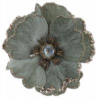 Изделие декоративное "Цветок" (на клипсе), L15 W15 H9 см Изделие декоративное "Цветок" (на клипсе), L15 W15 H9 см