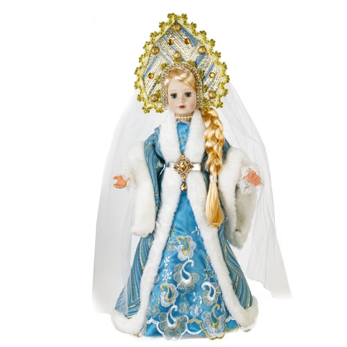 Снегурочка с ёмкостью для конфет, L23 W16 H53 см Снегурочка с ёмкостью для конфет, L23 W16 H53 см