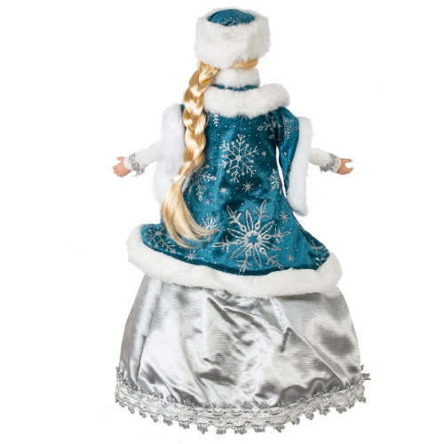 Снегурочка с ёмкостью для конфет, L20 W14 H45 см фото 3 Снегурочка с ёмкостью для конфет, L20 W14 H45 см фото 3