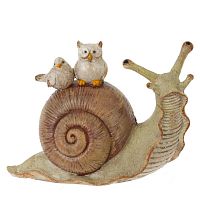 Фигурка декоративная "Улитка", L14,5 W7 H10,5 см