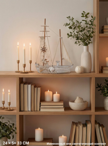 Изделие декоративное "Корабль", L24 W5 H33 см фото 4