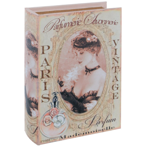 Шкатулка-книга, L12 W20 H4 см