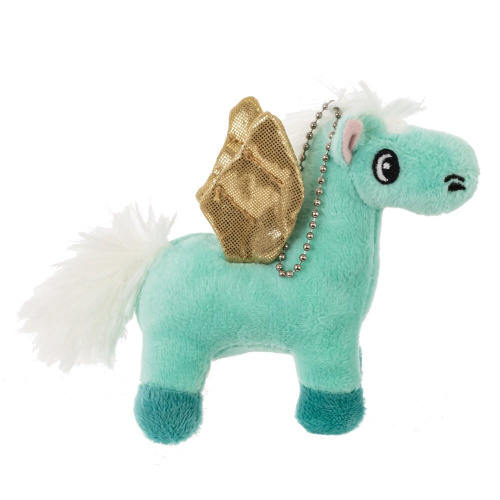 Игрушка набивная "Лошадка", с цепочкой, L14 W6 H10 см, 4в. фото 5 Игрушка набивная "Лошадка", с цепочкой, L14 W6 H10 см, 4в. фото 5