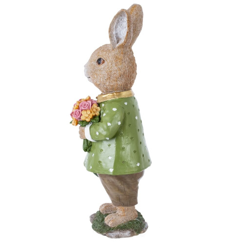 Фигурка декоративная "Заяц", L9,5 W9 H25 см фото 3