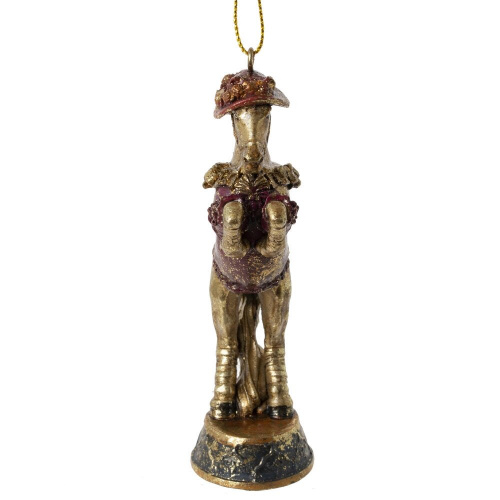 Фигурка декоративная подвесная"Лошадь", L5,5 W3,5 H13 см фото 2