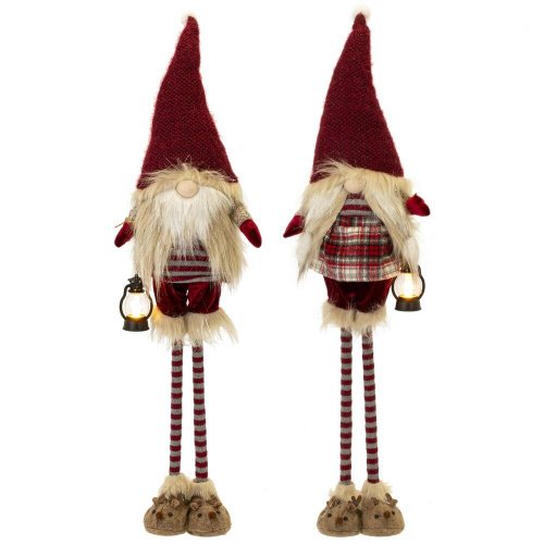 Игрушка набивная "Гном" (телескоп ноги), L21 W10 H88/36 см, 2в. Игрушка набивная "Гном" (телескоп ноги), L21 W10 H88/36 см, 2в.