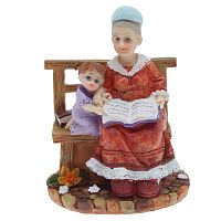 Фигурка декоративная "Бабушка/Дедушка" (цена за 1 штуку), L9 W7 H12 см, 2в.