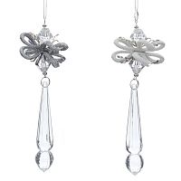 Украшение новогоднее "Подвеска", L5 W5,5 H16,5 см, 2в. Украшение новогоднее "Подвеска", L5 W5,5 H16,5 см, 2в.