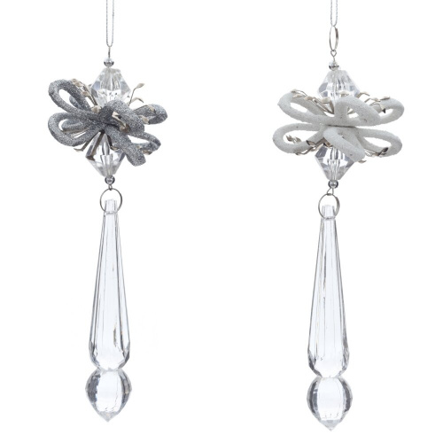 Украшение новогоднее "Подвеска", L5 W5,5 H16,5 см, 2в. Украшение новогоднее "Подвеска", L5 W5,5 H16,5 см, 2в.