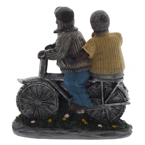 Фигурка декоративная "Бабушка с дедушкой", L17 W7,5 H18,5 см фото 4