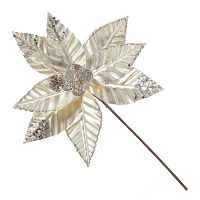 Цветок искусственный "Пуансеттия", L19 W20 H40 см Цветок искусственный "Пуансеттия", L19 W20 H40 см