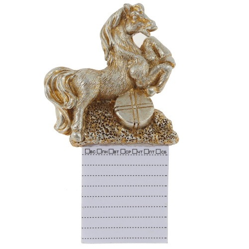 Магнит "Лошадка" с блокнотом, L7 W1,5 H12 см, 2в. фото 2 Магнит "Лошадка" с блокнотом, L7 W1,5 H12 см, 2в. фото 2