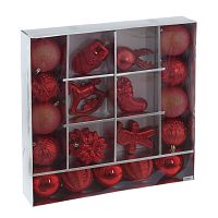 Набор из 20шт Украшение новогоднее "Шар", L40 W8 H40 см Набор из 20шт Украшение новогоднее "Шар", L40 W8 H40 см