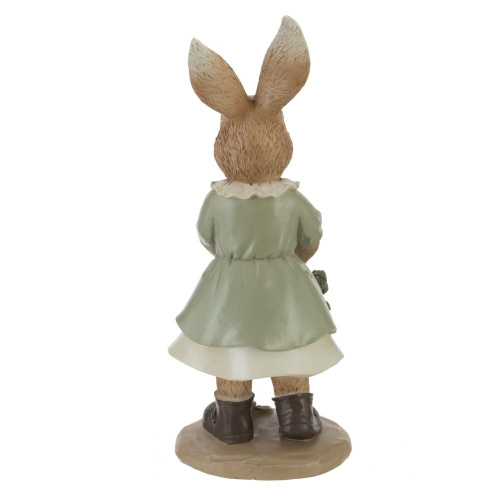 Фигурка декоративная "Зайка", L8,5 W9 H21 см фото 4