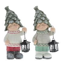 Фигурка декоративная "Мальчик",2 вида (цена за один вид) L22 W17 H45 см.