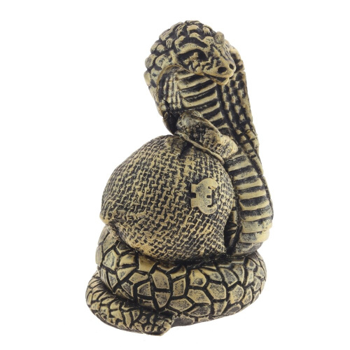 Копилка "Змея", L7 W7 H9,5 см, 3в. фото 2