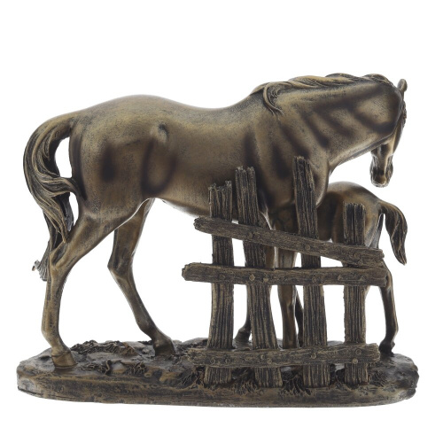 Фигурка декоративная "Лошади", L19,5 W8 H16 см фото 4 Фигурка декоративная "Лошади", L19,5 W8 H16 см фото 4
