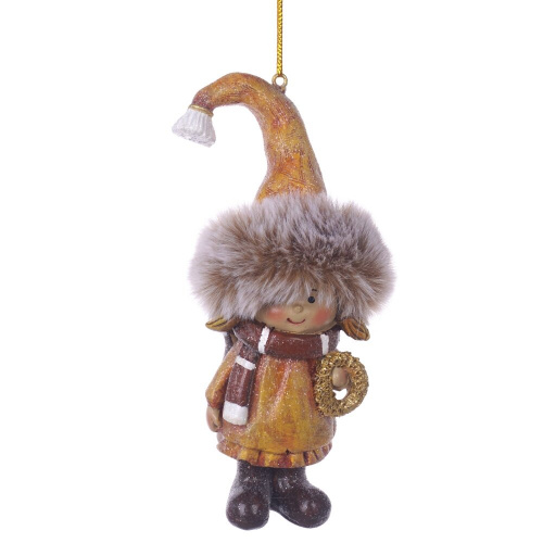 Фигурка декоративная подвесная "Дети",  L6 W5 H13 см, 2в. фото 3