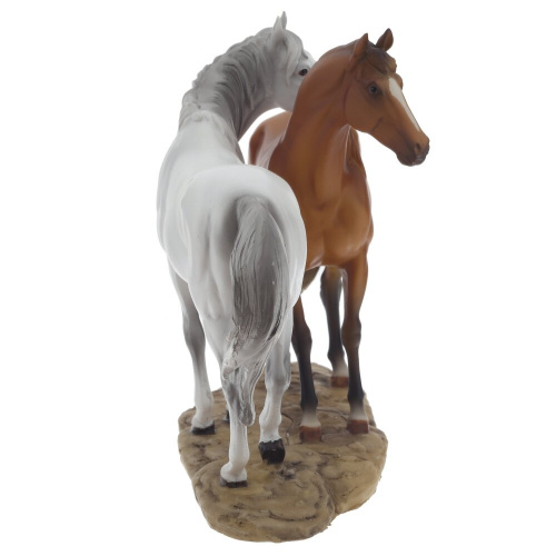Фигурка декоративная "Лошади", L29 W12 H19 см фото 2 Фигурка декоративная "Лошади", L29 W12 H19 см фото 2