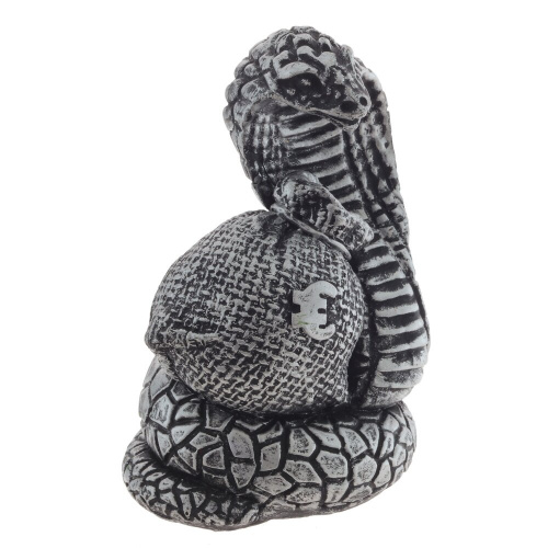 Копилка "Змея", L7 W7 H9,5 см, 3в. фото 3