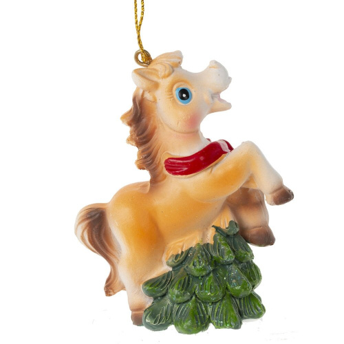 Фигурка декоративная подвесная "Лошадка", L6 W3 H8 см, 6в. фото 8 Фигурка декоративная подвесная "Лошадка", L6 W3 H8 см, 6в. фото 8