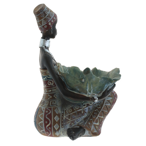 Фигурка декоративная "Африканка", L14,5 W9,5 H14 см фото 3