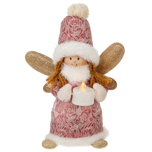 Игрушка набивная "Ангел", L12 W12 H25 см, 2в. фото 4