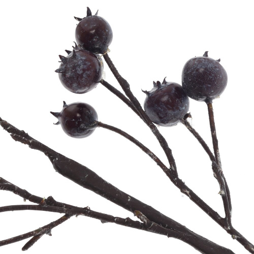 Ветка искусственная "Голубика", L12 W2,5 H51 см фото 2 Ветка искусственная "Голубика", L12 W2,5 H51 см фото 2