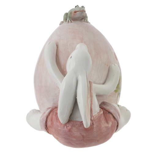 Фигурка декоративная "Заяц с яйцом", L10 W9 H10 см фото 4