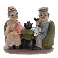 Фигурка декоративная "Бабушка с дедушкой", L15 W8 H14 см
