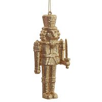 Изделие декоративное подвесное "Щелкунчик", L5 W3,5 H12 см Изделие декоративное подвесное "Щелкунчик", L5 W3,5 H12 см